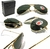 Aviador Folding Dorado/Verde - comprar online