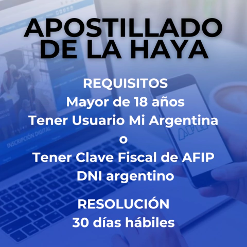 APOSTILLADO DE LA HAYA