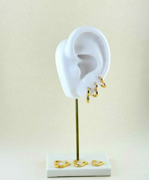 TRIO ARGOLAS CORAÇÃO 5 UN