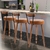 Kit 3 Banquetas Estofada Alta Napoles - Design Moderno - comprar online
