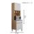 Armário Multiuso Paneleiro Para Cozinha 61 cm 4 pt - Andréia - Móvel UP Decor