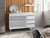 Balcão de Pia Multiuso para Cozinha Sem Tampo 1 m - Andréia - Móvel UP Decor