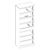 Sapateira Multiuso C/ Espelho 71 cm 2 Portas 1 Gaveta - Grife - comprar online