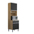Armário Multiuso Paneleiro Para Cozinha 61 cm 4 pt - Andréia - comprar online