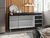 Balcão de Pia Multiuso Para Cozinha Sem Tampo 1,5m - Andréia - Móvel UP Decor