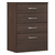 Cômoda Multiuso Moderna 62 cm 4 Gavetas - Demóbile Astral - Móvel UP Decor