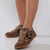 Zapatilla Mujer Mia Blanca Animal Print Modelos - comprar online