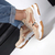 Zapatilla Deportiva Urbana Dama Mujer Beige Marrón Art 814 - comprar online