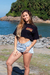 Cropped CRAZIO Dreaming n Working // Preta