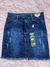 Saia Feminina Jeans Curta Com Lycra - comprar online