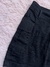 Saia Cargo Preta Feminina Lycra Cintura Alta Stillger Jeans - MA Store Moda Elegance