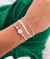 Pulseira elos corações