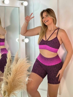Conjunto Jacquard Degradê