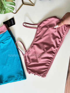 Top e Short Canelado Brisa Premium - Loja Donna Jô Sports & Stilus