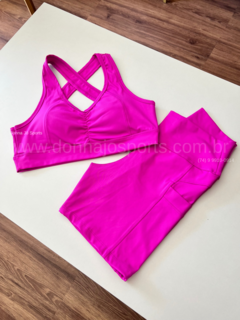 Conjunto Top e Short Runner Premium - Loja Donna Jô Sports & Stilus