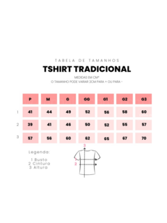 T-shirt Básica Premium - loja online