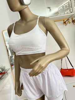 Conjunto Beach Fitness Top e Short Duplo - comprar online