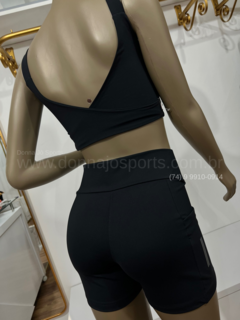 Conjunto Top e Short Bolso Lateral KL - Loja Donna Jô Sports & Stilus