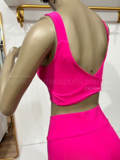 Conjunto Top e Short Bolso Lateral KL - Loja Donna Jô Sports & Stilus