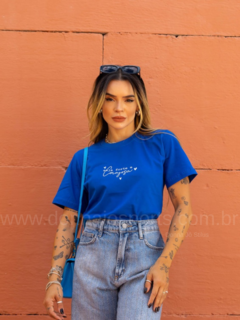 T-shirt Premium Corajosa - Loja Donna Jô Sports & Stilus