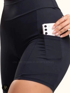 Short Run Bolsos Laterais na internet