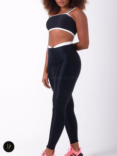 Conjunto Top e Legging Bicollor Gym Premium - comprar online