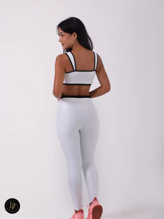 Conjunto Top e Legging Bicollor Gym Premium na internet