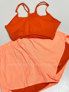 Conjunto Beach Fitness Top e Short Duplo na internet