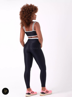 Conjunto Top e Legging Bicollor Gym Premium na internet