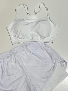 Conjunto Beach Fitness Top e Short Duplo - Loja Donna Jô Sports & Stilus