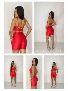 Conjunto Top e Short Canelado Run Bolsos Laterais - comprar online