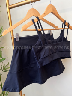Top e Short Saia Tennista Fitness - Loja Donna Jô Sports & Stilus