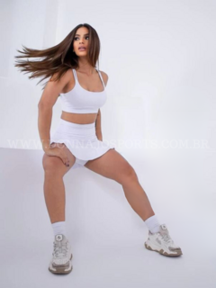Top e Short Saia Tennista Fitness - comprar online