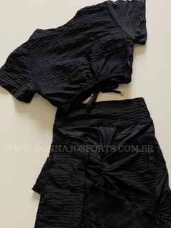 Conjunto Cropped e Legging Ondinha Fitness na internet