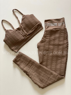 Conjunto Top e Legging Ondinha Fitness - loja online