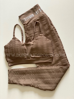 Conjunto Top e Legging Ondinha Fitness na internet