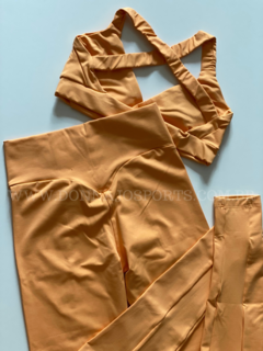 Conjunto Top e Legging Vibe Solar - Loja Donna Jô Sports & Stilus
