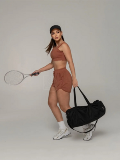 Conjunto Verão Fitness Top e Short Duplo na internet