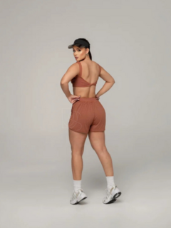 Conjunto Verão Fitness Top e Short Duplo - Loja Donna Jô Sports & Stilus