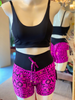 Top e Short Glamourosa Fitness Premium