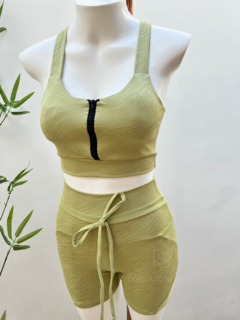 Conjunto Top e Short Jacquard Premium