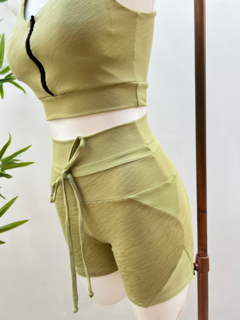 Conjunto Top e Short Jacquard Premium