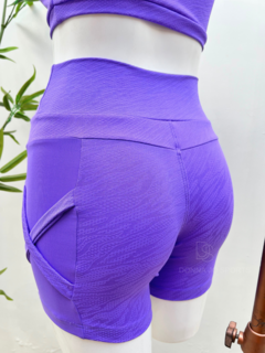 Conjunto Top e Short Jacquard Premium Fit na internet
