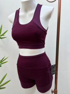 Conjunto Top e Short Projeto Verão Fit