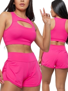 Conjunto Top e Short Duplo MF Performance na internet