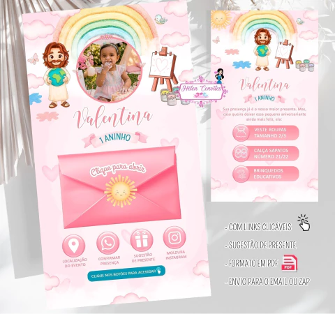 Convite Interativo e Animado O Maior Pintor do Mundo + Moldura Instagram - comprar online