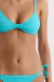 BIKINI CUPIDO TEXTURA BLUE CURACAO