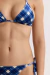 Bikini Naxos Velvet Escoces Azul