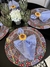 Kit Coração Floral Azul 1 - comprar online
