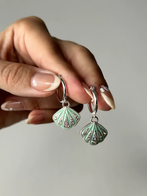Aros Ostra Verde - comprar online